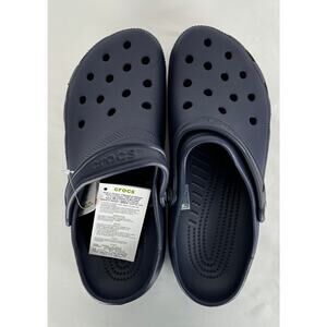 Crocs Unisex Classic Clog Navy Blue Mens 9 Womens 11 New Shoes
